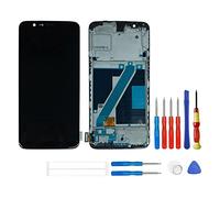 swark [Avec cadre] Nouvel écran TFT de rechange pour OnePlus 5T A5010 Écran LCD avec kit d'outils de réparation amélioré-Pas de fonction d'empreintes digitales