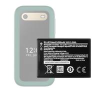Swark Batterie de rechange BL-L4E 1450 mAh compatible avec Nokia 2660 Flip TA1480 8210 4G TA-1485 1483