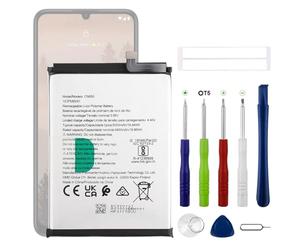 Swark Batterie de rechange CN550 5050 mAh compatible avec Nokia C31 G22 avec kit d'outils de réparation mis à jour