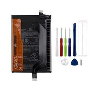 Swark BM57 Batterie de rechange, 4900 mAh, compatible avec Xiaomi Redmi Note 10 Pro/Poco X3 GT avec jeu d'outils