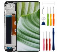 swark Écran LCD 6,74" pour Realme C61 4G Écran tactile LCD Digitizer avec kit d'outils de réparation amélioré [avec cadre]