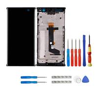swark Écran LCD compatible avec Sony Xperia XA2 H4113, H3113, H4133, H3123 Écran tactile numériseur, verre et outils (noir avec cadre)