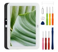 SWARK Écran LCD de rechange de 8,8" compatible avec Echo Show 8 (3e génération) 2023 R85SD6 avec kit d'outils de réparation amélioré, blanc
