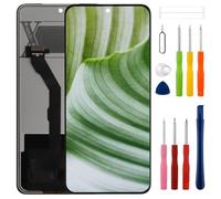 swark Écran LCD TFT compatible avec Vivo V60 lite (noir sans cadre) 6,77" écran LCD tactile numériseur + kit d'outils sans empreintes digitales