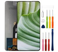 SWARK Écran tactile LCD numériseur Assemblée pour Infinix Smart 8 X6525, X6525D Écran tactile Digitizer Assemblée Remplacement avec Kit d'outils de réparation améliorés - Noir