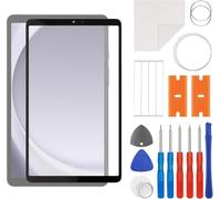 swark Kit de réparation de vitre Avant en Verre pour écran de 8,7" Compatible avec Samsung Galaxy Tab A9 SM-X110, SM-X115 avec OCA (sans écran LCD ni numériseur Tactile) avec kit d'outils