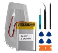Swark SN-10CP Batterie de rechange 1200 mAh compatible avec casque Bluetooth Sena 10C/10C PRO avec kit d'outils de réparation mis à jour