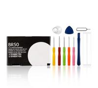 SwarKing Batterie de rechange BR50 compatible avec Moto PEBL U6, RAZR V3, RAZR V3i, MOTORAZR V3xx, RAZR maxx V6 avec kit d'outils