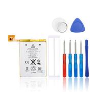 SwarKing Batterie de rechange compatible avec iPod Touch 5ème génération A1421, iPod Touch 5 Gen. A1509, 616-0621 LIS1495APPCC MP3 MP4 PMP 616-0619 avec kit d'outils
