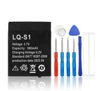 SwarKing Batterie de rechange LQ-S1 compatible avec AB-S1 DJ-09 DZ09 GJD HKS-S1 FYM-M9 avec kit d'outils