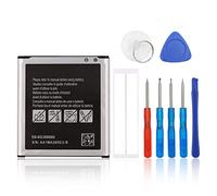 SwarKing Batterie de rechange rechargeable à 0 cycles compatible avec Samsung Galaxy Xcover 3 SM-G388 EB-BG388BBE avec kit d'outils