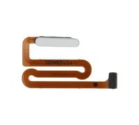 SwarKing Câble Flex avec capteur d'empreintes digitales pour Samsung Galaxy A13 4G SM-A135F, bouton d'alimentation On Off Flex de rechange (blanc)