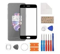 SwarKing Écran en verre - Extérieur - Compatible avec Oneplus 5 - Avec kit de réparation