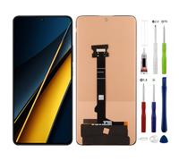 SwarKing Écran TFT compatible avec Xiaomi Poco X6 Pro 5G 2311DRK48G 2311DRK48I (sans empreinte digitale)), numériseur à écran tactile avec outils de réparation