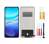 SwarKing Écran TFT LCD compatible avec Vivo V40 SE Pièces de rechange avec outils gratuits - Pas de traces de doigts