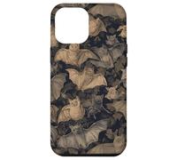 Swarm Chauve-Souris Vampire Classique Gothique Noir Spooky Cottagecore Coque pour iPhone 12 Pro Max