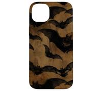 Swarm Chauve-Souris Vampire Classique Gothique Noir Spooky Cottagecore Coque pour iPhone 14 Plus