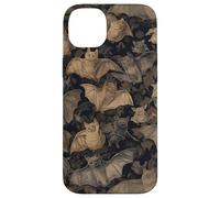 Swarm Chauve-Souris Vampire Classique Gothique Noir Spooky Cottagecore Coque pour iPhone 14 Plus