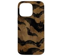 Swarm Chauve-Souris Vampire Classique Gothique Noir Spooky Cottagecore Coque pour iPhone 14 Pro Max
