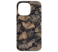 Swarm Chauve-Souris Vampire Classique Gothique Noir Spooky Cottagecore Coque pour iPhone 14 Pro Max