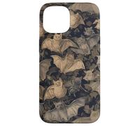 Swarm Chauve-Souris Vampire Classique Gothique Noir Spooky Cottagecore Coque pour iPhone 15