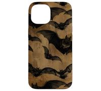 Swarm Chauve-Souris Vampire Classique Gothique Noir Spooky Cottagecore Coque pour iPhone 15