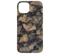 Swarm Chauve-Souris Vampire Classique Gothique Noir Spooky Cottagecore Coque pour iPhone 15 Plus