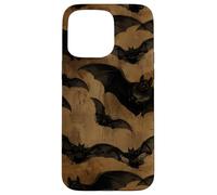 Swarm Chauve-Souris Vampire Classique Gothique Noir Spooky Cottagecore Coque pour iPhone 15 Pro Max