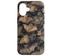 Swarm Chauve-Souris Vampire Classique Gothique Noir Spooky Cottagecore Coque pour iPhone 16