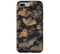 Swarm Chauve-Souris Vampire Classique Gothique Noir Spooky Cottagecore Coque pour iPhone 7 Plus/8 Plus