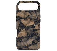 Swarm Chauve-Souris Vampire Classique Gothique Noir Spooky Cottagecore Coque pour iPhone Air