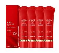 Swarous Crème Anti-Cernes Hydratante Éclaircissante Tonifiante - Cinq Fois Crème de Soin VC pour Tous Types de Peau avec Contrôle du Sébum, Longue Tenue et Avantages Imperméables (4)