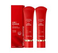 Swarous Crème Anti-Cernes Hydratante Éclaircissante Tonifiante - Cinq Fois Crème de Soin VC pour Tous Types de Peau avec Contrôle du Sébum, Longue Tenue et Avantages Imperméables (2)