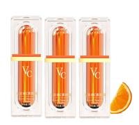 Swarous Crème de tons de maquillage de vitamine C, cinq crème de maquillage naturel en vitamine C, correcteur éclairant multi-hydratant, Apprêt face, non gras, absorbant rapidement (3Pcs)