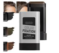 Swarous Long Lasting Hair Color Stick, Instant Hair Color Stick with Built-In Comb, Safe and Convenient Comb Hairdye Portable Quick Touch-Up Haircolor Waterproof and Sweat-Proof (1PC Coffee)