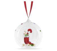 Swarovki Holiday Cheers Décoration boule avec chaussette et bonbons