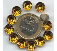 Swarovski 1028 SS40 T *** 6 Strass Fond Conique réf. 1028 SS40 (8,5mm) Topaz F