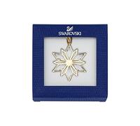 Swarovski 5064267 Décoration de Noël Étoile Dorée, 4,8 x 3,9 x 0,6 cm