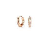 Swarovski 5690669 Matrix blanc boucle d'oreille | Coupe ronde, blanc, finition or rose 18 carats,