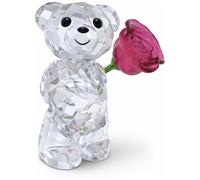 Swarovski Ourson Kris - Une Rose d'Amour - Unisexe