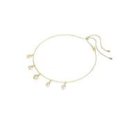 Collier - SWAROVSKI - Imber Dangling - Métal rhodié doré - Longueur 45 cm - Cristaux blancs