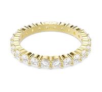 Swarovski Anneau Matrix Vittore Taille ronde Placage ton or