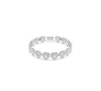 Swarovski Bracelet Tennis Ariana Grande x, Tailles variées, Cœur, Blanc, Métal rhodié