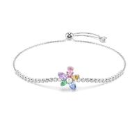 Bracelet Ariana Grande x Swarovski, Tailles variées, Fleur, Multicolore, Métal rhodié OS