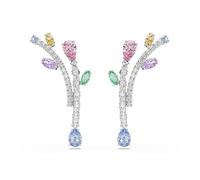 Pendants d'oreilles Ariana Grande x Swarovski, Tailles variées, Multicolores, Métal rhodié OS
