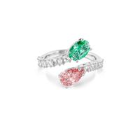 Swarovski x Ariana Grande Bague ouverte, Tailles variées, Multicolore, Métal rhodié