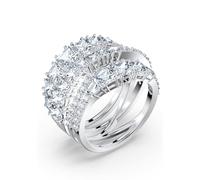 Swarovski Bague argent / transparent, Taille 52