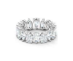 Swarovski Bague argent / transparent, Taille 60