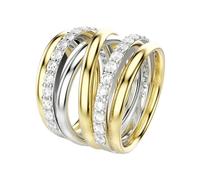 Swarovski - Bague Cocktail Hyperbola - Femme - Accessoires - Multicolore - Taille: 52 MM
