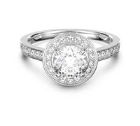 Swarovski - Bague élégante en cristal - Femme - Accessoires - Gris - Taille: ONE Size